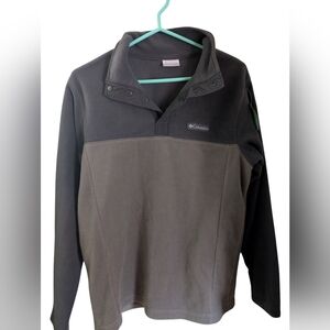Columbia Gray Fleece Pullover